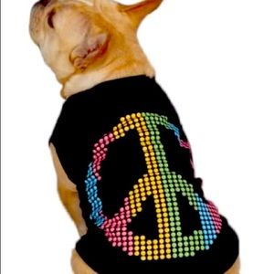 Dog Peace Sign Shirt